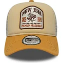 gorra-trucker-beige-a-frame-graphic-patch-de-new-era