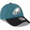 gorra-curva-verde-y-negra-ajustable-para-nino-9forty-the-league-de-philadelphia-eagles-nfl-de-new-era