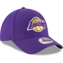 gorra-curva-violeta-ajustable-para-nino-9forty-the-league-de-los-angeles-lakers-nba-de-new-era