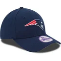 gorra-curva-azul-marino-ajustable-para-nino-9forty-the-league-de-new-england-patriots-nfl-de-new-era