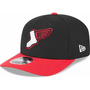 Gorra curva roja y negra snapback 9SEVENTY Stretch Snap City Connect de Chicago White Sox MLB de New Era