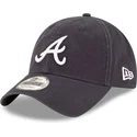 gorra-curva-azul-marino-ajustable-9twenty-core-classic-de-atlanta-braves-mlb-de-new-era