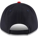 gorra-curva-azul-marino-y-roja-ajustable-9forty-the-league-de-cleveland-guardians-mlb-de-new-era