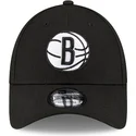gorra-curva-negra-ajustable-9forty-the-league-de-brooklyn-nets-nba-de-new-era