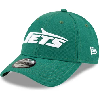 Gorra curva verde ajustable 9FORTY The League de New York Jets NFL de New Era