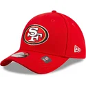 gorra-curva-roja-ajustable-para-nino-9forty-the-league-de-san-francisco-49ers-nfl-de-new-era
