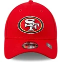 gorra-curva-roja-ajustable-para-nino-9forty-the-league-de-san-francisco-49ers-nfl-de-new-era