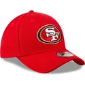 gorra-curva-roja-ajustable-para-nino-9forty-the-league-de-san-francisco-49ers-nfl-de-new-era