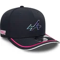 gorra-curva-azul-marino-snapback-9seventy-stretch-snap-de-alpine-f1-team-formula-1-de-new-era