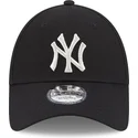 gorra-curva-negra-ajustable-para-mujer-9forty-metallic-logo-de-new-york-yankees-mlb-de-new-era