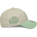 gorra-curva-beige-y-verde-ajustable-para-mujer-9twenty-world-series-cooperstown-de-los-angeles-dodgers-mlb-de-new-era