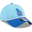 gorra-curva-azul-ajustable-9twenty-4th-july-de-los-angeles-dodgers-mlb-de-new-era