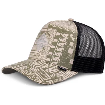 Gorra trucker verde ShirtFab 3 HFT de Djinns