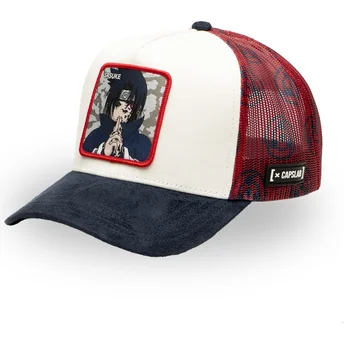 Gorra trucker multicolor Sasuke Uchiha SHA Naruto de Capslab