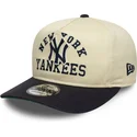 gorra-curva-beige-y-azul-marino-snapback-19twenty-heritage-de-new-york-yankees-mlb-de-new-era