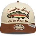 gorra-curva-marron-ajustable-9fifty-retro-crown-outdoor-fishing-club-de-new-era