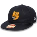 gorra-plana-azul-marino-ajustable-9fifty-retro-crown-heritage-de-detroit-tigers-mlb-de-new-era