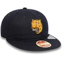 gorra-plana-azul-marino-ajustable-9fifty-retro-crown-heritage-de-detroit-tigers-mlb-de-new-era