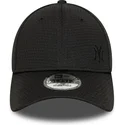 gorra-curva-negra-snapback-con-logo-negro-9forty-flawless-mesh-de-new-york-yankees-mlb-de-new-era