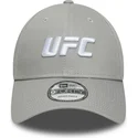 gorra-curva-gris-snapback-9forty-core-de-ufc-ultimate-fighting-championship-de-new-era