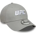 gorra-curva-gris-snapback-9forty-core-de-ufc-ultimate-fighting-championship-de-new-era