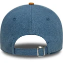gorra-curva-azul-y-marron-ajustable-9twenty-denim-midi-de-los-angeles-lakers-nba-de-new-era