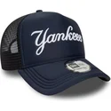 gorra-trucker-azul-marino-a-frame-script-de-new-york-yankees-mlb-de-new-era