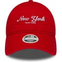 gorra-curva-naranja-ajustable-para-mujer-9twenty-city-de-new-york-de-new-era