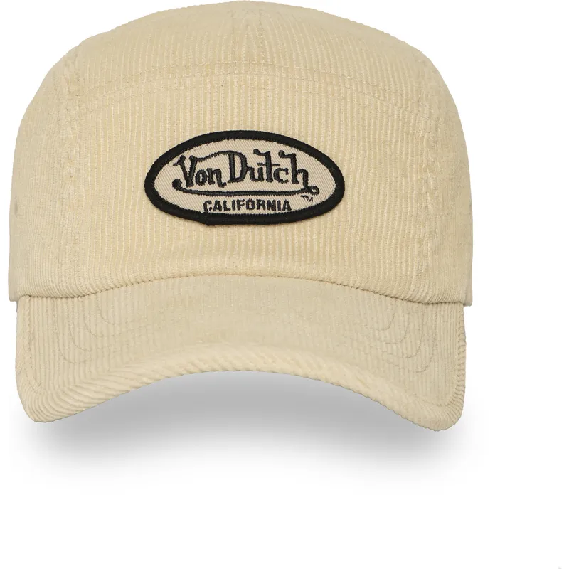 gorra-curva-beige-ajustable-vel01-de-von-dutch
