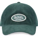 gorra-curva-verde-ajustable-log08-de-von-dutch