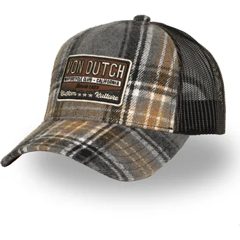 Gorra trucker gris CAR06 de Von Dutch