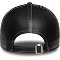 gorra-curva-negra-ajustable-para-mujer-9forty-topstitch-pu-de-new-york-yankees-mlb-de-new-era