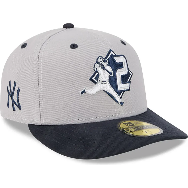 gorra-curva-gris-y-azul-marino-ajustada-59fifty-player-derek-jeter-de-new-york-yankees-mlb-de-new-era