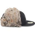 gorra-plana-negra-ajustada-59fifty-winter-dog-ear-de-boston-red-sox-mlb-de-new-era