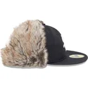 gorra-plana-negra-ajustada-59fifty-winter-dog-ear-de-chicago-white-sox-mlb-de-new-era