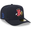 gorra-curva-azul-marino-ajustada-59fifty-a-frame-cartoon-de-boston-red-sox-mlb-de-new-era