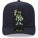 gorra-curva-azul-marino-ajustada-59fifty-a-frame-cartoon-de-new-york-yankees-mlb-de-new-era