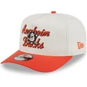 gorra-curva-beige-y-naranja-snapback-9fifty-a-frame-chainstitch-de-anaheim-ducks-nhl-de-new-era