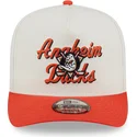 gorra-curva-beige-y-naranja-snapback-9fifty-a-frame-chainstitch-de-anaheim-ducks-nhl-de-new-era