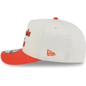 gorra-curva-beige-y-naranja-snapback-9fifty-a-frame-chainstitch-de-anaheim-ducks-nhl-de-new-era