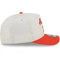 gorra-curva-beige-y-naranja-snapback-9fifty-a-frame-chainstitch-de-anaheim-ducks-nhl-de-new-era