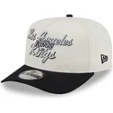 gorra-curva-beige-y-negra-snapback-9fifty-a-frame-chainstitch-de-los-angeles-kings-nhl-de-new-era