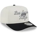 gorra-curva-beige-y-negra-snapback-9fifty-a-frame-chainstitch-de-los-angeles-kings-nhl-de-new-era