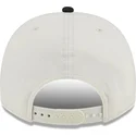 gorra-curva-beige-y-negra-snapback-9fifty-a-frame-chainstitch-de-los-angeles-kings-nhl-de-new-era