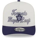 gorra-curva-beige-y-violeta-snapback-9fifty-a-frame-chainstitch-de-toronto-maple-leafs-nhl-de-new-era