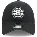 gorra-curva-negra-ajustable-9twenty-stamp-de-boston-bruins-nhl-de-new-era