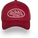 gorra-trucker-roja-ajustable-lof-b38-de-von-dutch