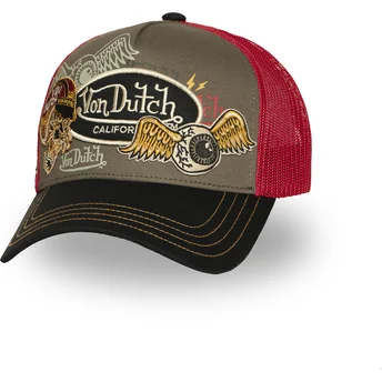 Gorra trucker multicolor PATCHES09 de Von Dutch