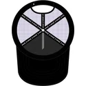 gorra-trucker-negra-y-violeta-pitufo-morado-smu-craz-los-pitufos-de-capslab