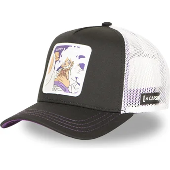 Gorra trucker negra y blanca Monkey D. Luffy OP6 GEA One Piece de Capslab